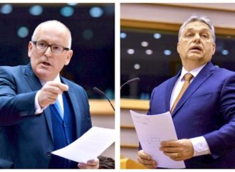 Viktor Orbán and Jaroslaw Kaczynski are being attacked by Frans Timmermans